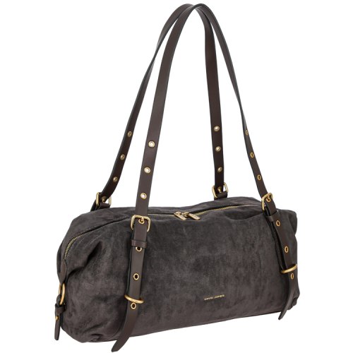 Сумка David Jones CM8618 коричневый, чёрный